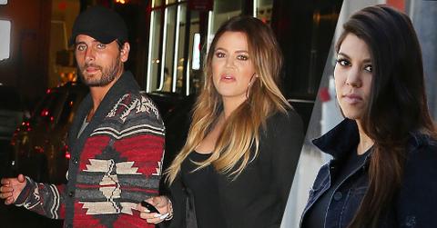 Khloe Kardashian Support Scott Disick Angering Sister Kourtney