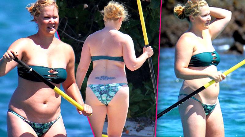 //amy schumer beach bikini pp