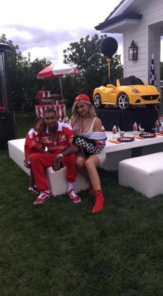 Kylie Jenner Tyga King Cairo Birthday