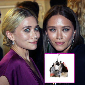 //olsen twins peta fur purse