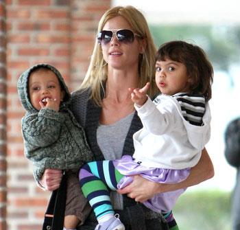 Elin Nordegren & Kids Celebrate St. Lucia's Day At Church