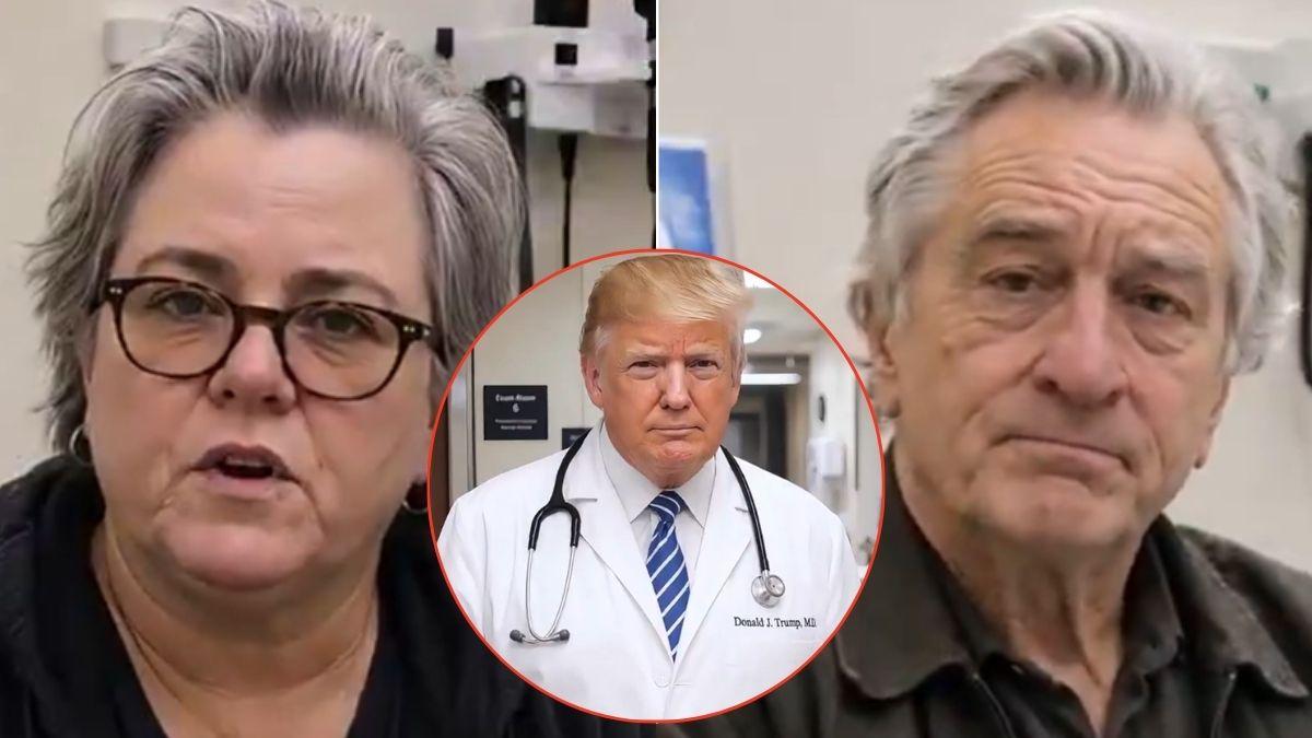 Donald Trump's latest video featured AI versions of Rosie O'Donnell and Robert De Niro.