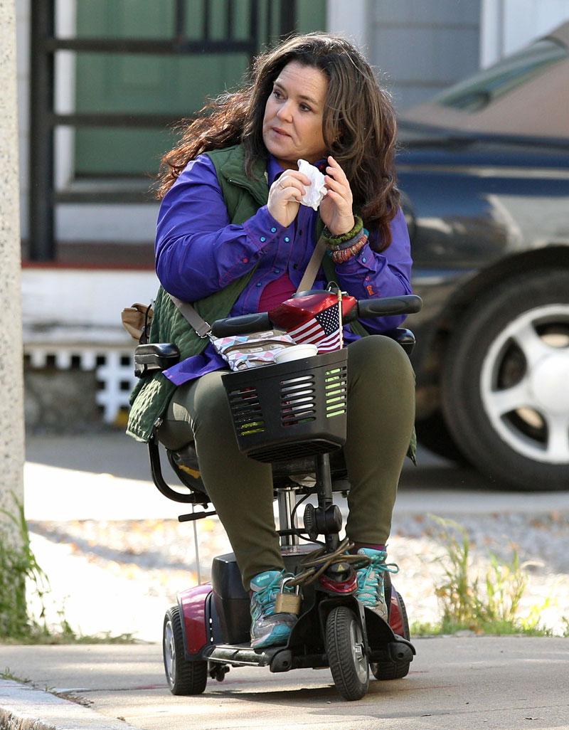 Rosie ODonnell Electric Wheelchair New Show Estranged Daughter Chelsea Pics