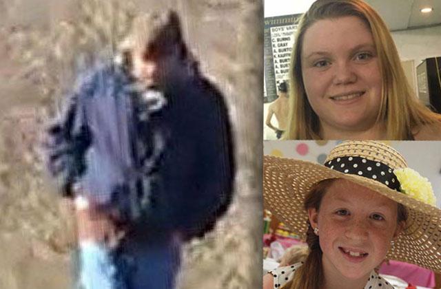 //teen girls double murder indiana man suspect phone image audio