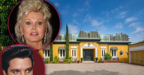 zsa zsa gabor elvis presley former mansion torn down