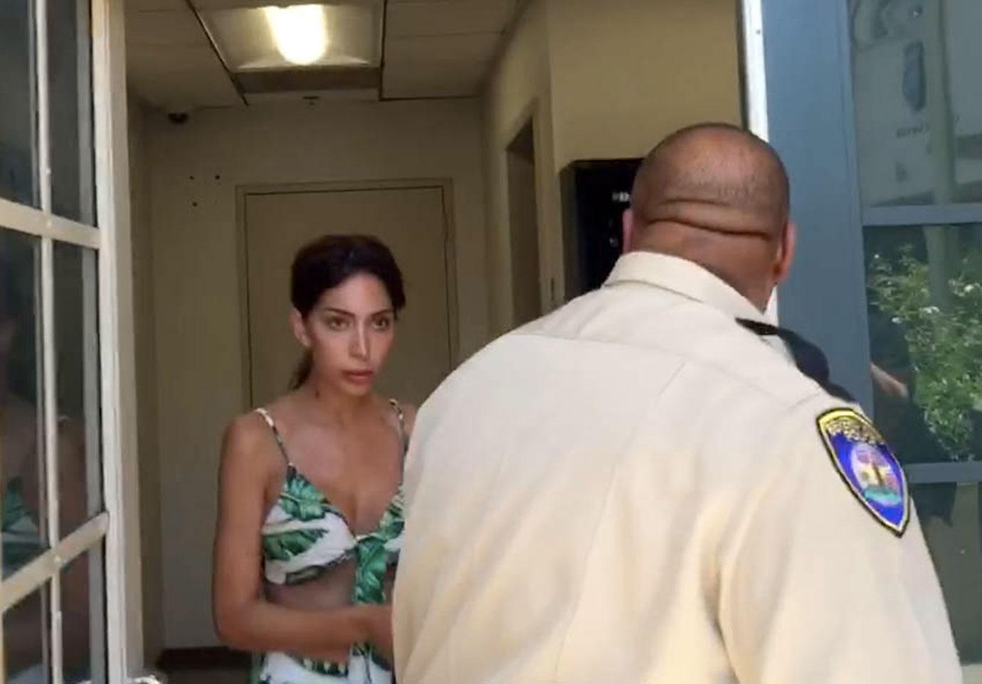 Farrah Abraham Released Jail Arrest Battery Drunk Beverly Hills Hotel