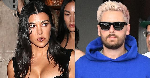 scott disick trolled ig comments kourtney kardashian pda dm leak younes