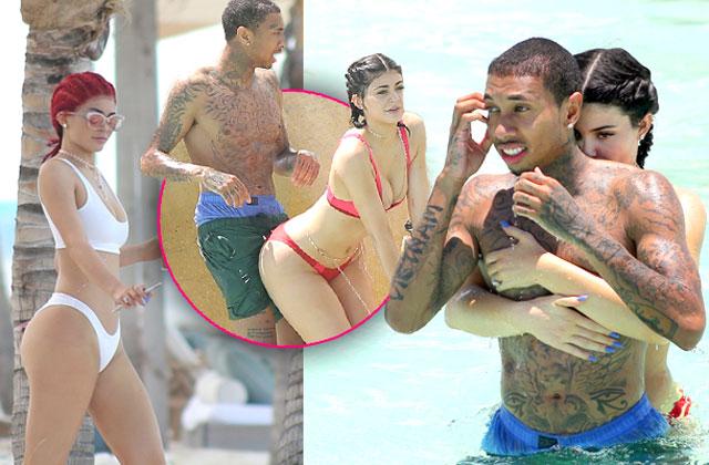 //tyga kylie jenner bikini arrest warrant cancelled landlord settlement pp