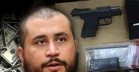 george zimmerman gun auction money interview