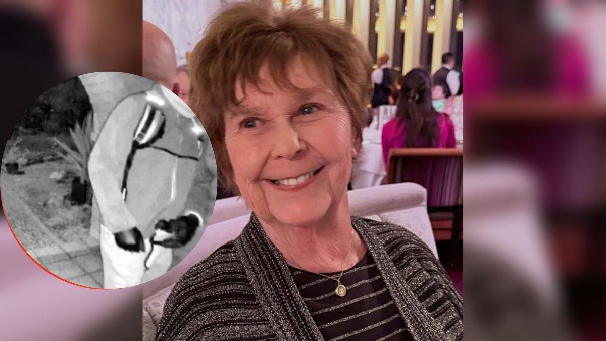 Composite photo of suspect and Nancy Guthrie