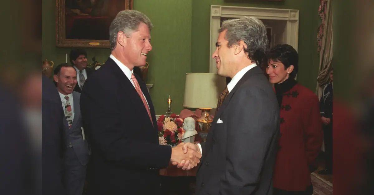 Bill Clinton and Jeffrey Epstein