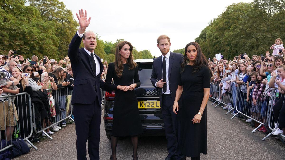 Photo of Meghan Markle, Princess Catherine, Princes William and Harry