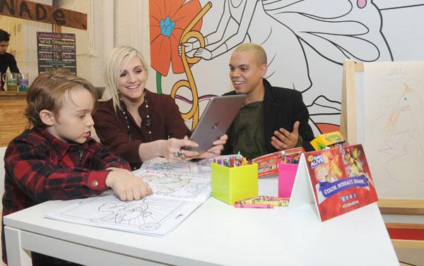 //Ashlee Simpson Ross Launches Crayola