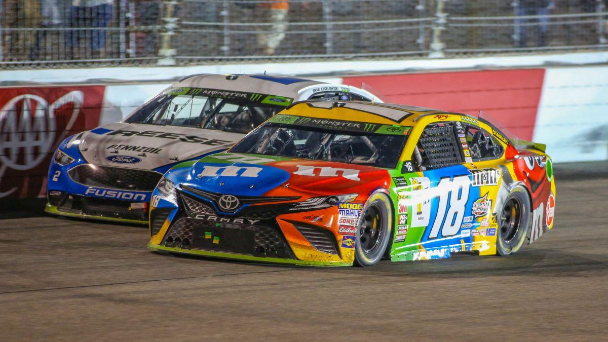 kyle busch, brad keselowski.
