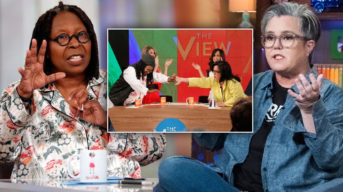 Rosie ODonnell Says Whoopi Goldberg Didn't Like Her The View