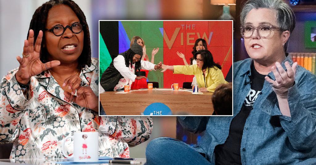 Rosie ODonnell Says Whoopi Goldberg Didn t Like Her The View