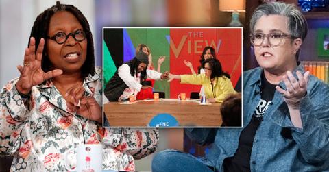 Rosie ODonnell Says Whoopi Goldberg Didn't Like Her The View