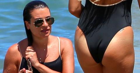 //lea michele flaunts bikini body in hawaii PP