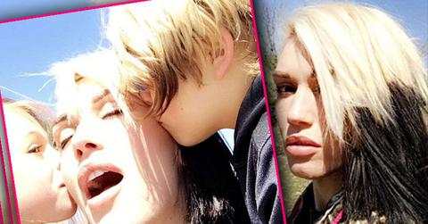 Gwen Stefani Blake Shelton Vacation Snapchat Kids