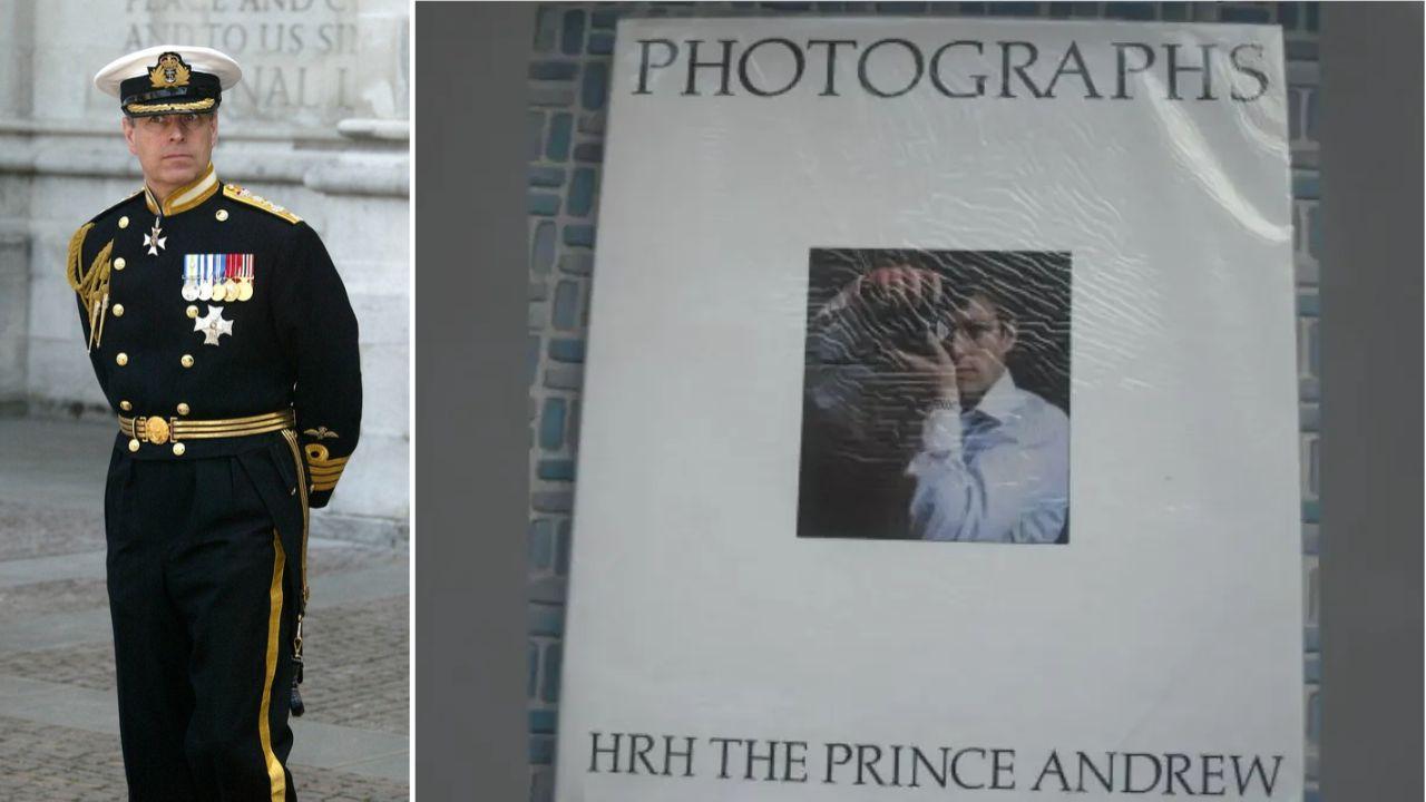 Photo of Andrew Windsor and 'Photographs'