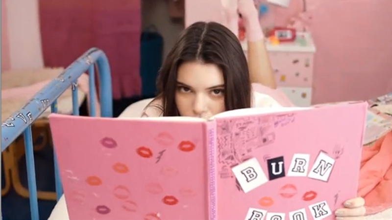 //kendall jenner burn book