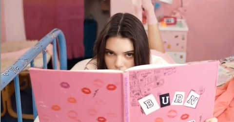 //kendall jenner burn book