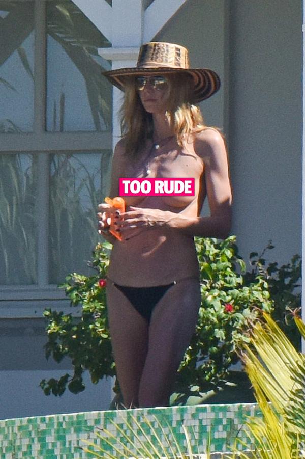 //vito schnabel heidi klum topless st barths