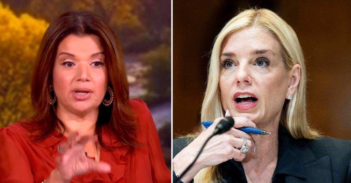Composite photo of Ana Navarro and Pam Bondi