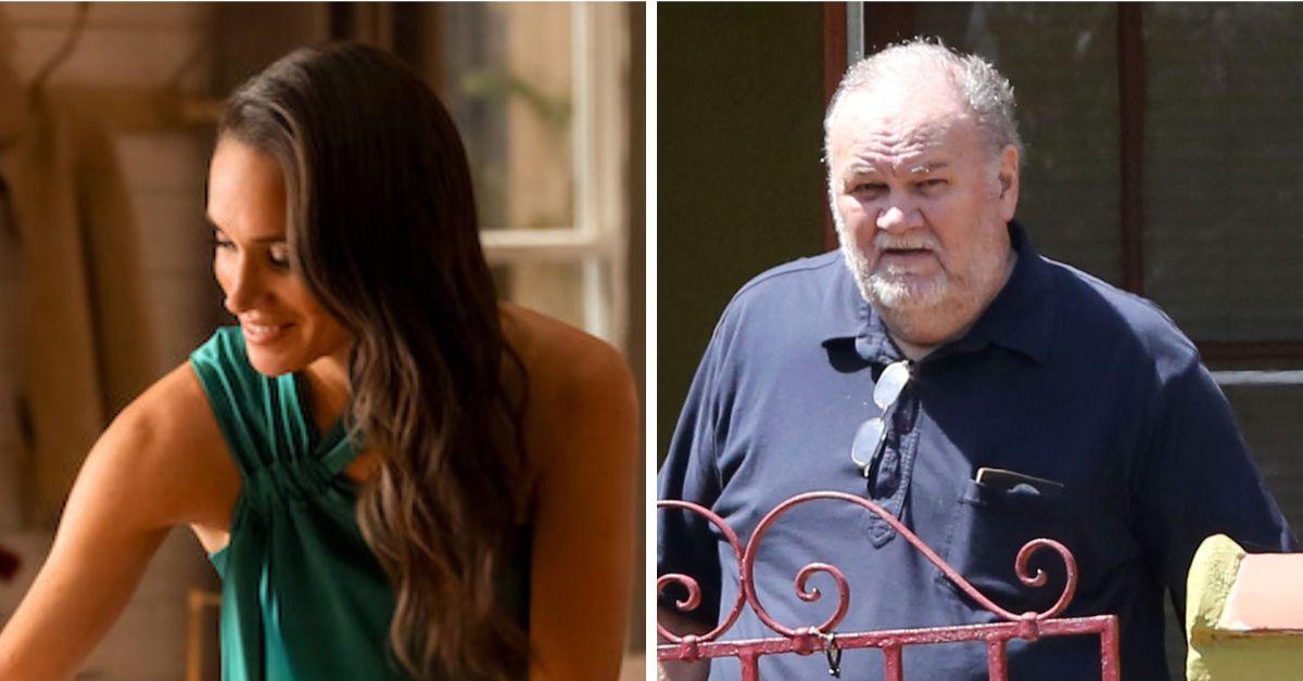 Photo of Meghan and Thomas Markle Sr.