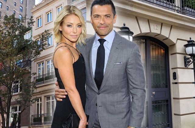 //kelly ripa michael strahan feud nyc townhouse pp