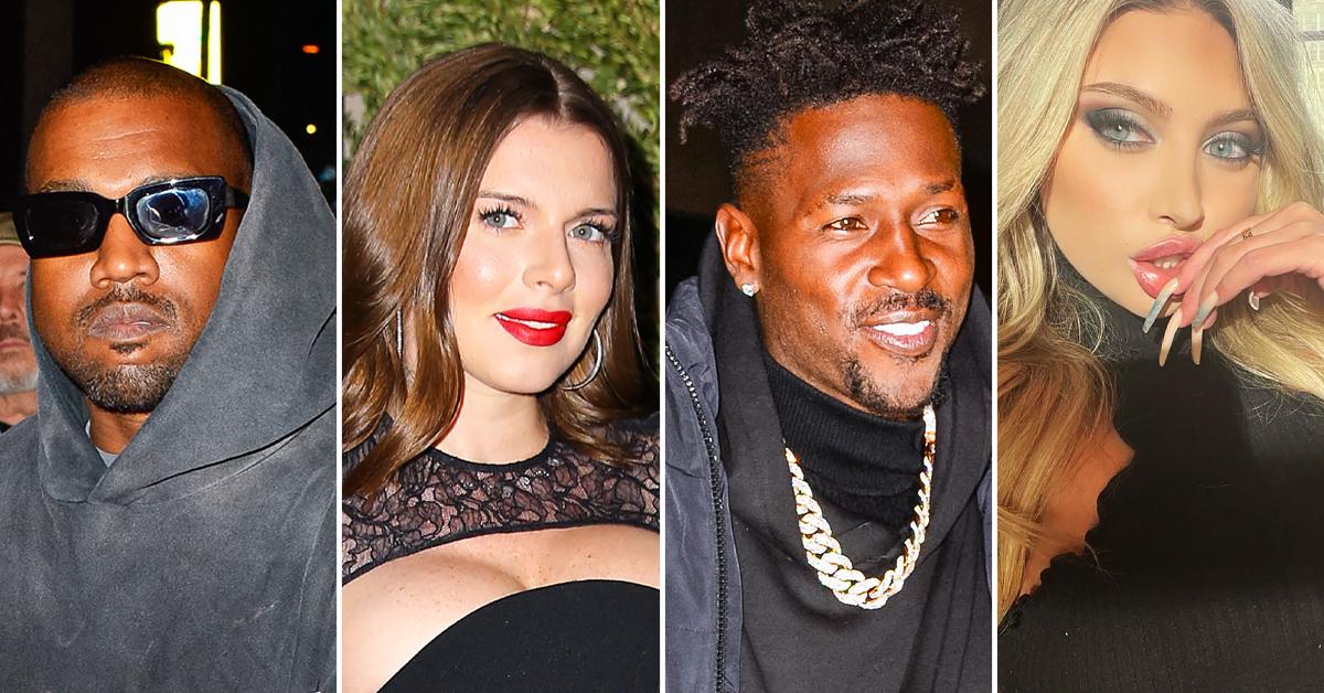 Kanye West Has Dinner With Julia Fox & Antonio Brown, Whose