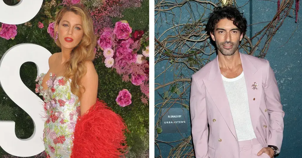 Composite photo of Blake Lively and Justin Baldoni