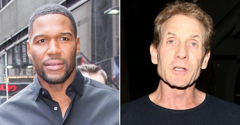 michael strahan skip bayless damar hamlin tweet