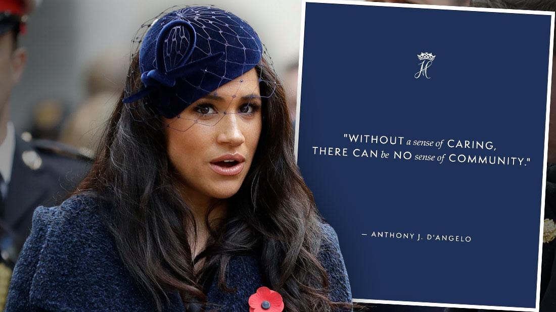 Fans Slam Meghan Markle After She Posts Quote About ‘Caring’