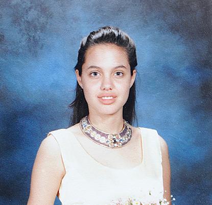 Angelina Jolie As A School Girl!