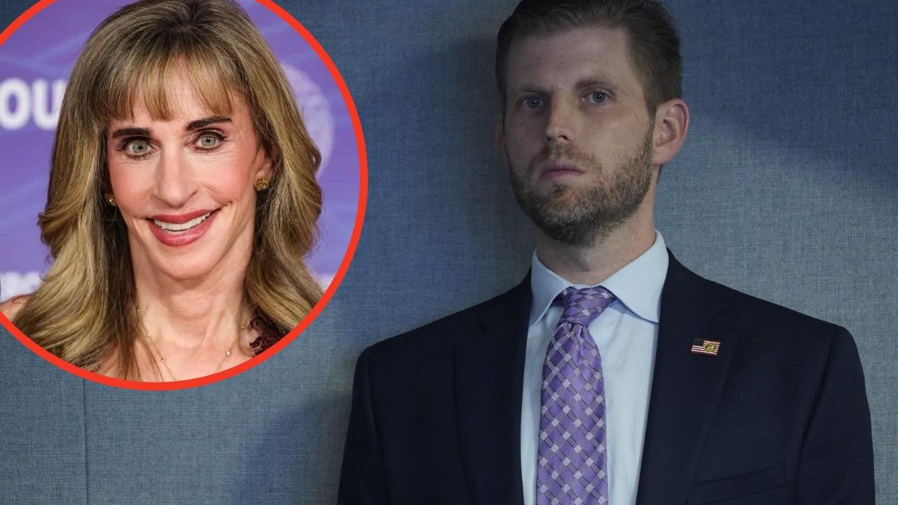 Eric Trump defended Susan Dell after critics online questioned her looks.