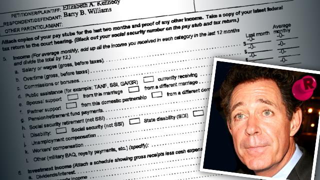 'Brady Bunch' Greg Brady Barry Williams Broke Income Expense Report