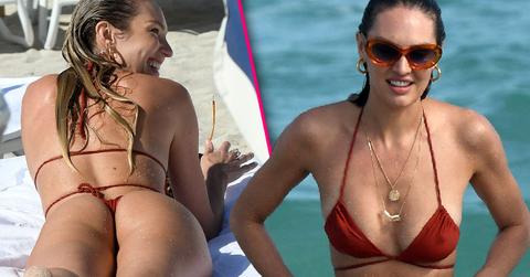 Supermodel Candice Swanepoel Shows Off Bikini Body