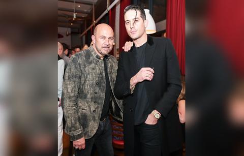 John Varvatos and G-Eazy
