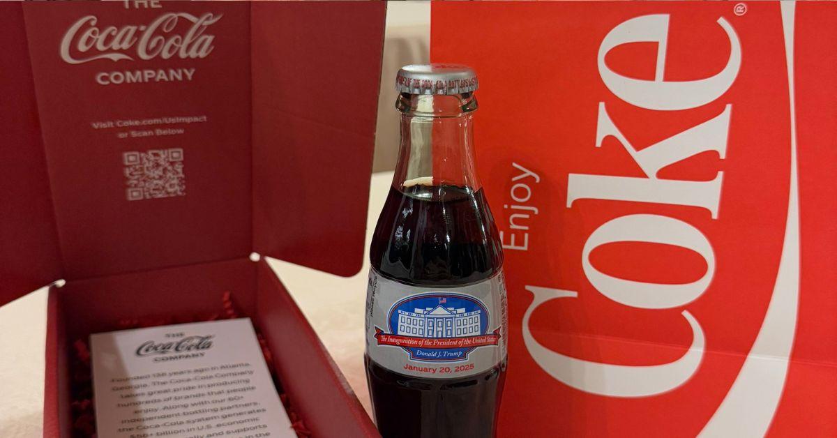 donald trump coke bottle