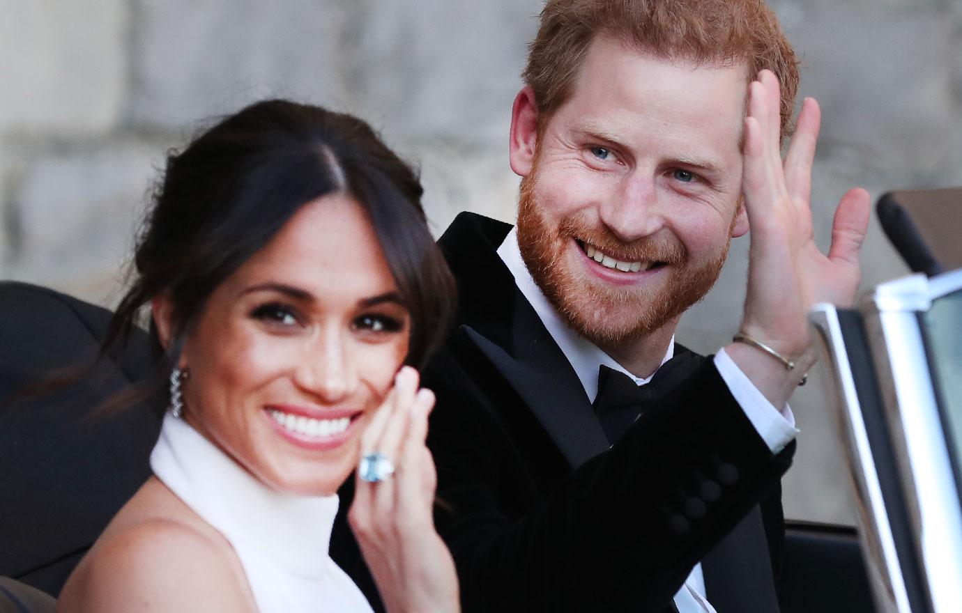 Prince Harry Hails Meghan Markle At Reception