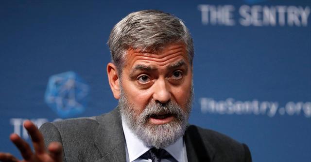 George Clooney Stressed