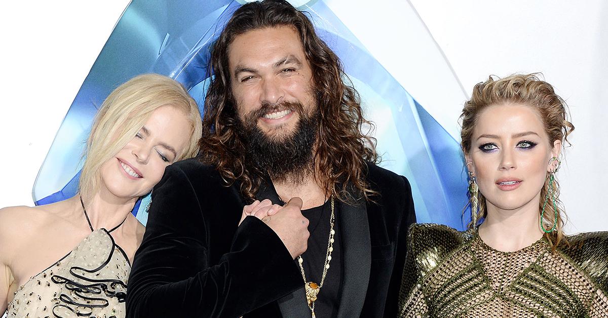 amber heard aquaman  lack of chemistry jason momoa johnny depp trial