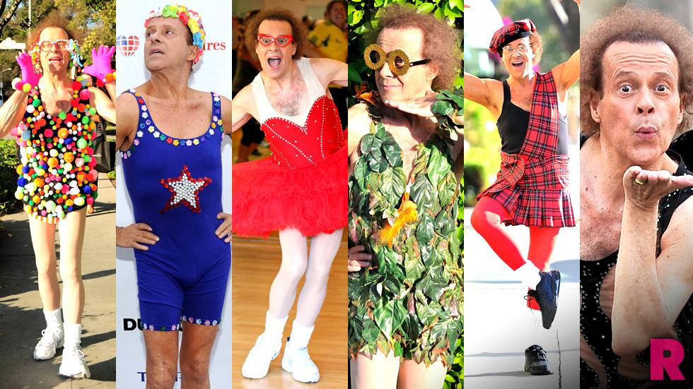 //richard simmons most outrageous looks of all time pp sl