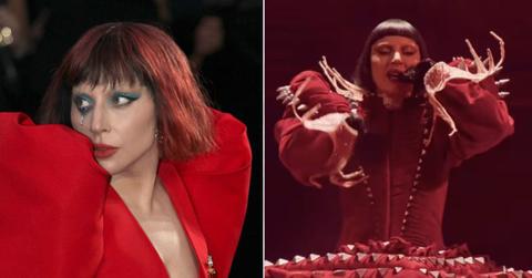 Composite photo of Lady Gaga