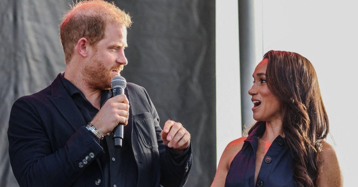 picture of Prince Harry and Meghan Markle