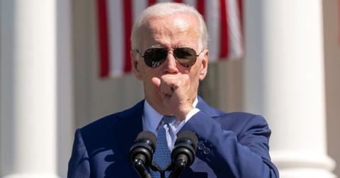 president biden cant stop coughing during chips bill signing speech pp