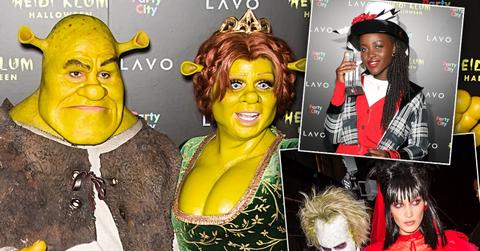 Heidi Klum Shrek Fiona Halloween 2018 Costume
