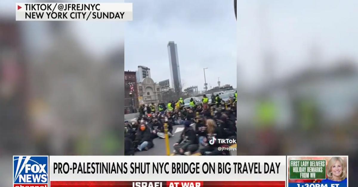 fox and friends brian kilmeade loses it pro palestine protestors blocking traffic idiots