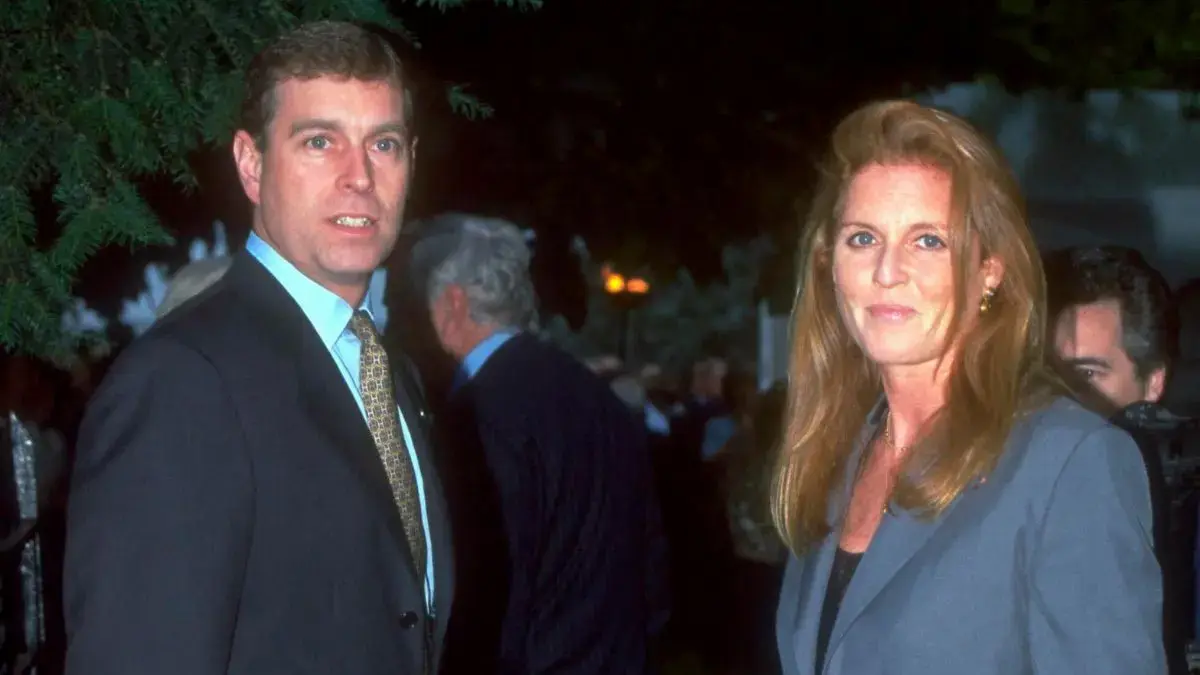 Photo of Andrew Windsor and Sarah Ferguson